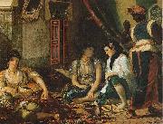 Eugene Delacroix The Women of Algiers Spain oil painting artist